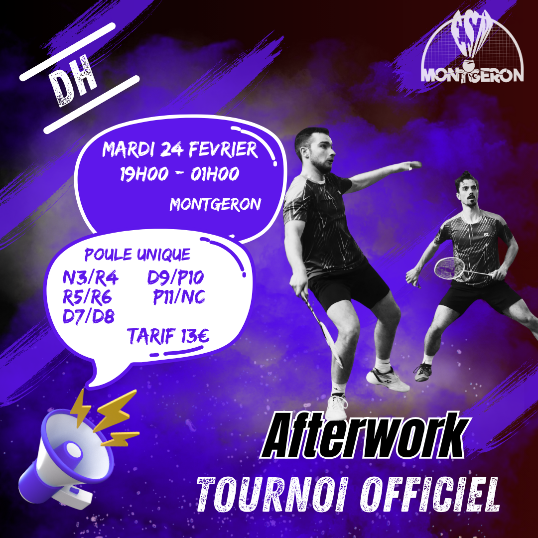 2ème Afterwork DH de Montgeron